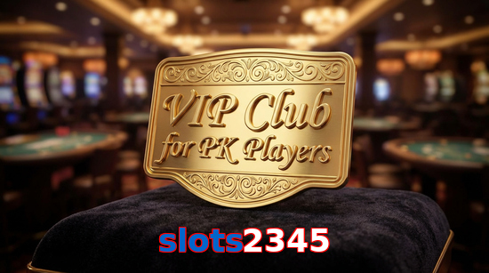 Main screen of Slots2345 vip page for PK players